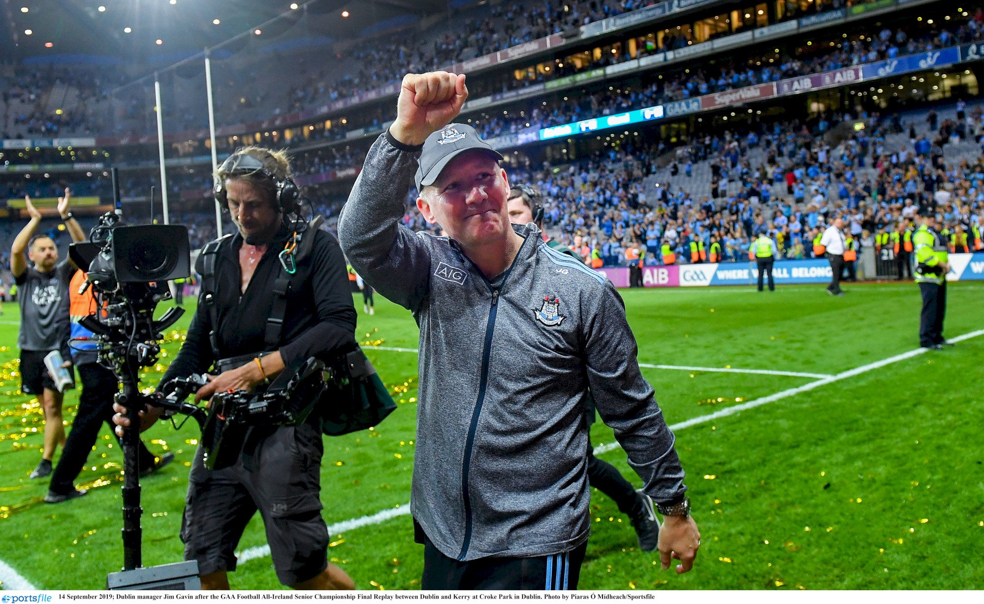 Jim Gavin 2019 v kerry after game lap .jpg